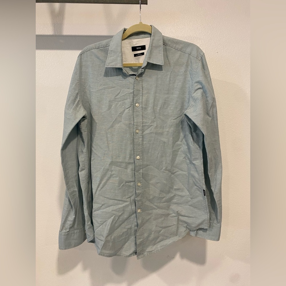 Hugo Boss Men’s Slim Fit Shirt Size Large